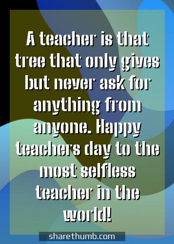teachers teachers day greeting card